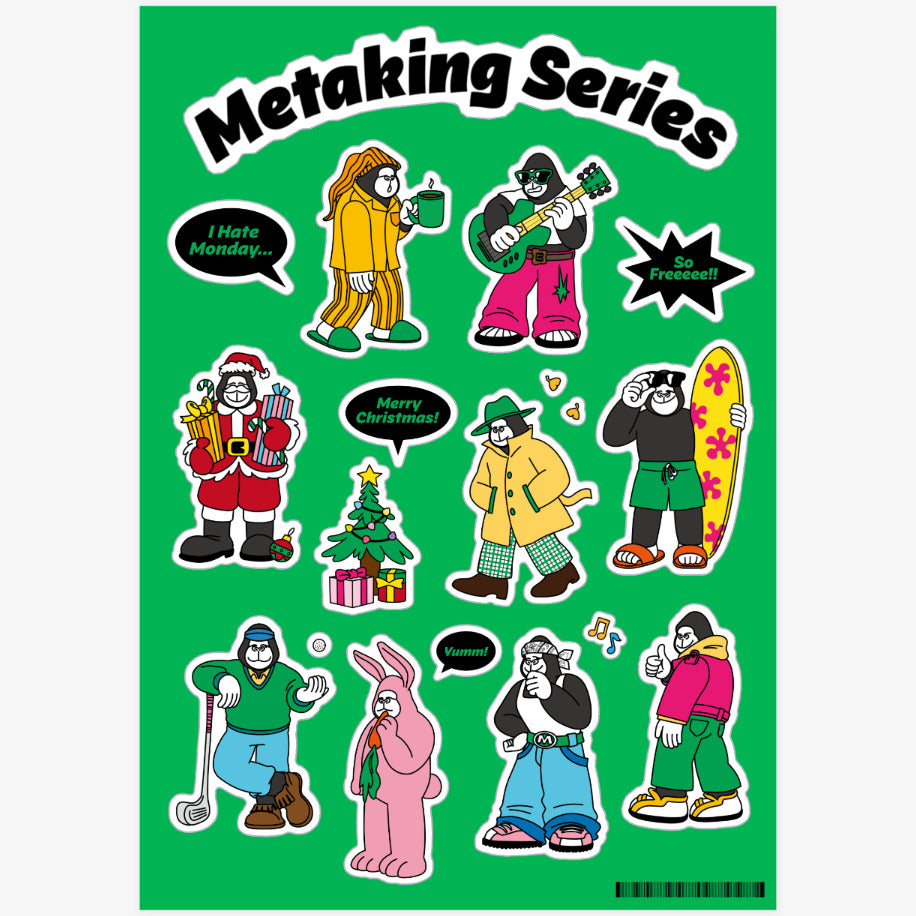 METAKING - Series Sticker