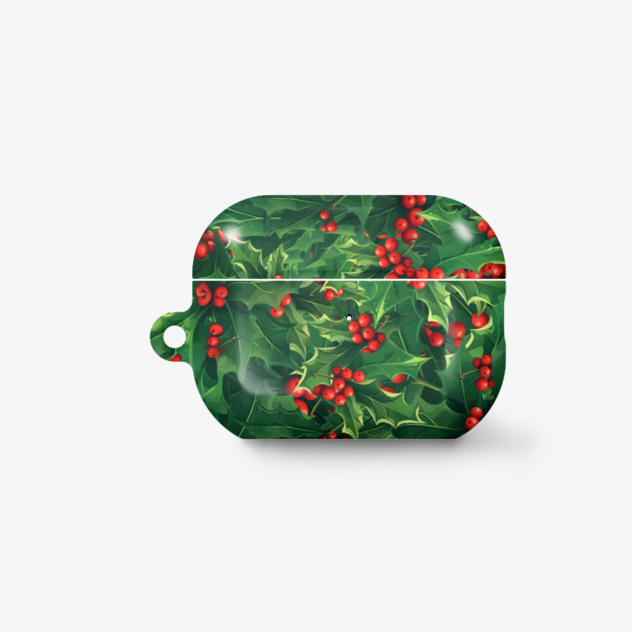 Royamchoco97 - Christmas Holly Leaf Airpod Pro 2 Hard Case