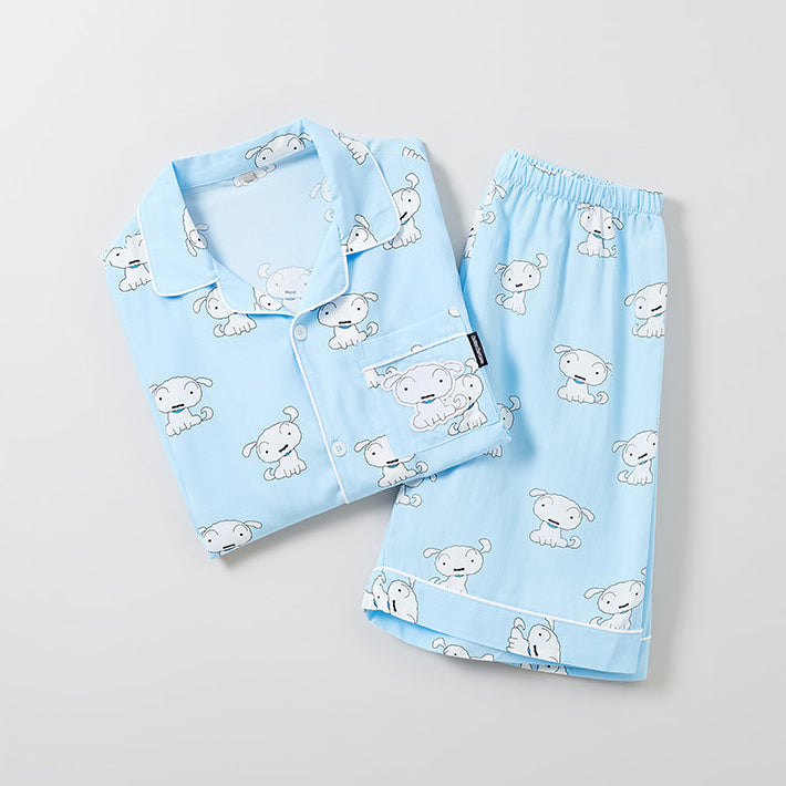 SPAO x Crayon ShinChan - Short Sleeve Pajamas Set