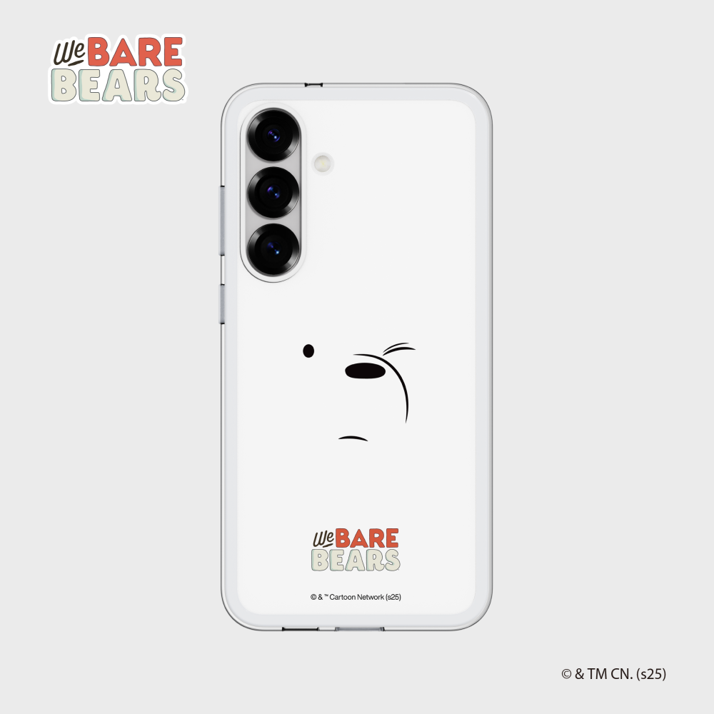 SLBS - We Bare Bears Ice Bear Flip Suit Card (Galaxy S25 Series)