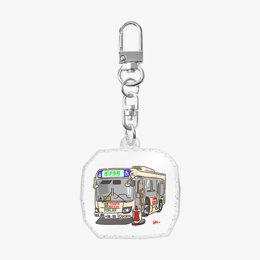 George Studio - Sapporo Bus Acrylic Keyring