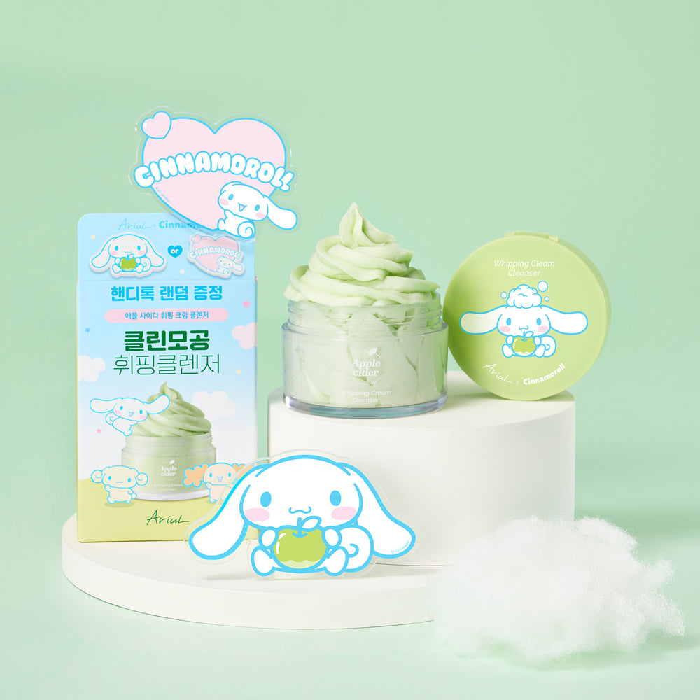 Ariul x Cinnamoroll - Apple Cider Whipping Cream Cleanser