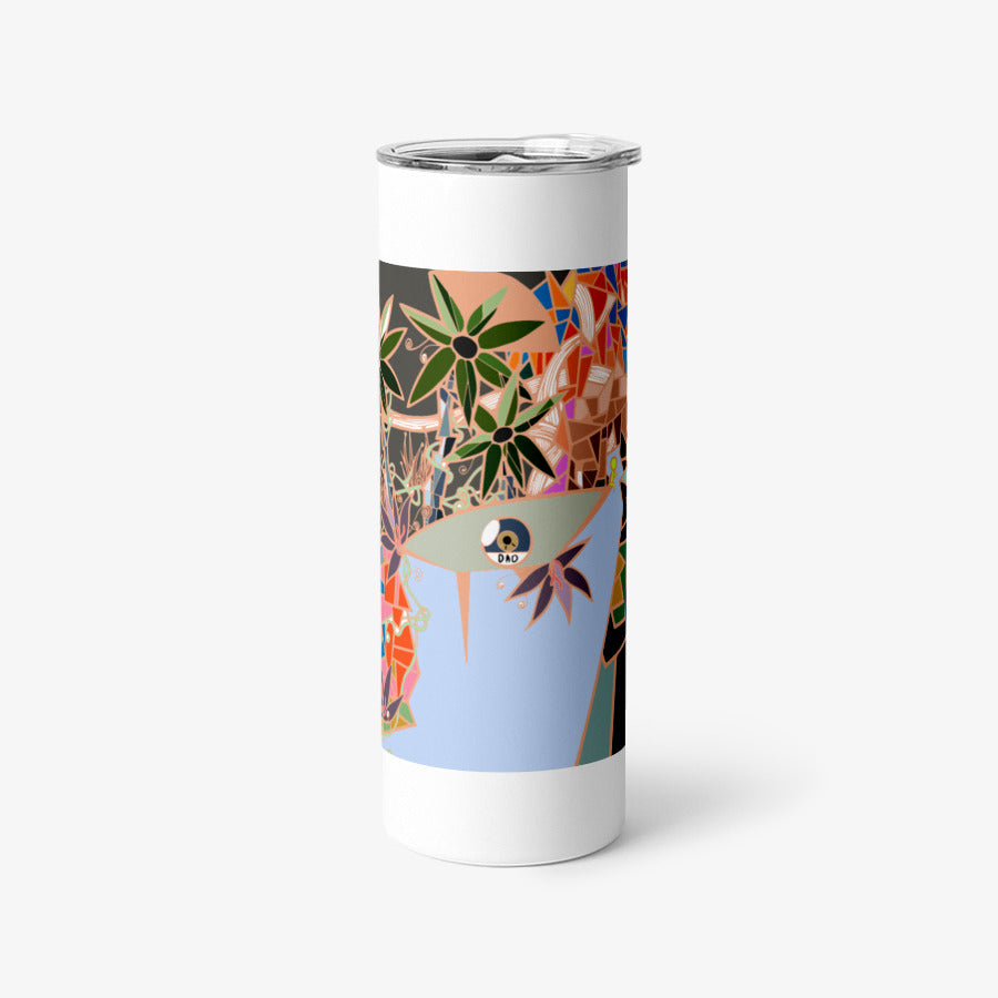 Karl Large Phoenix - Pop Art Painter 004 Slim Tumbler