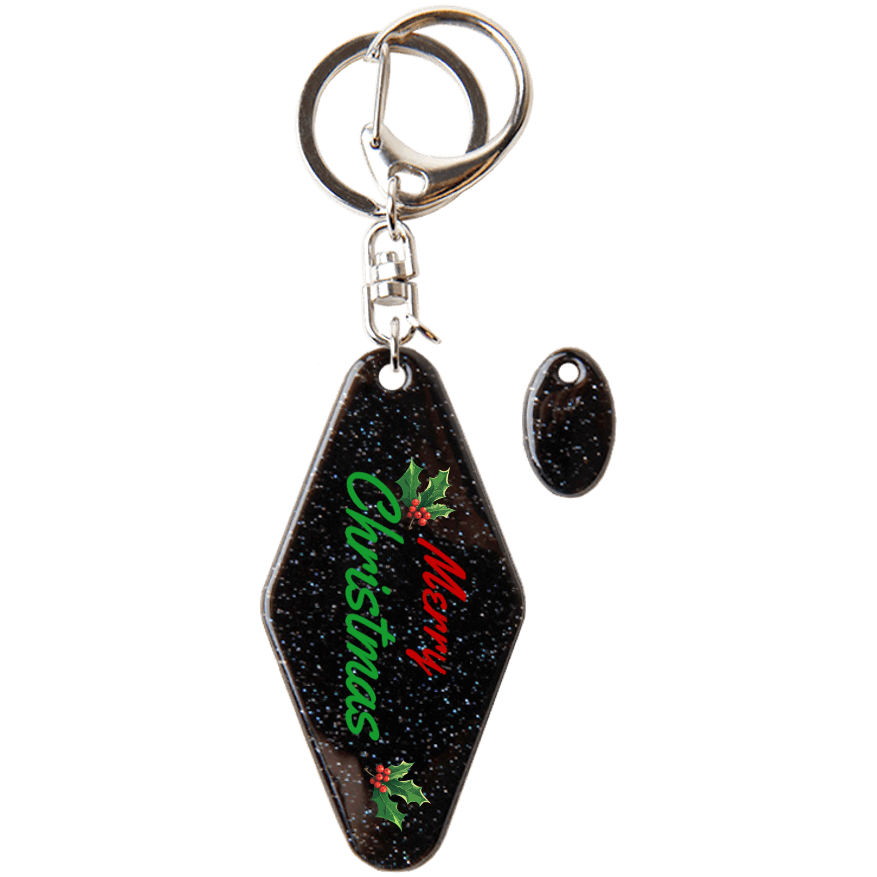 Royamchoco97 - Christmas Holy Leaf Keyring