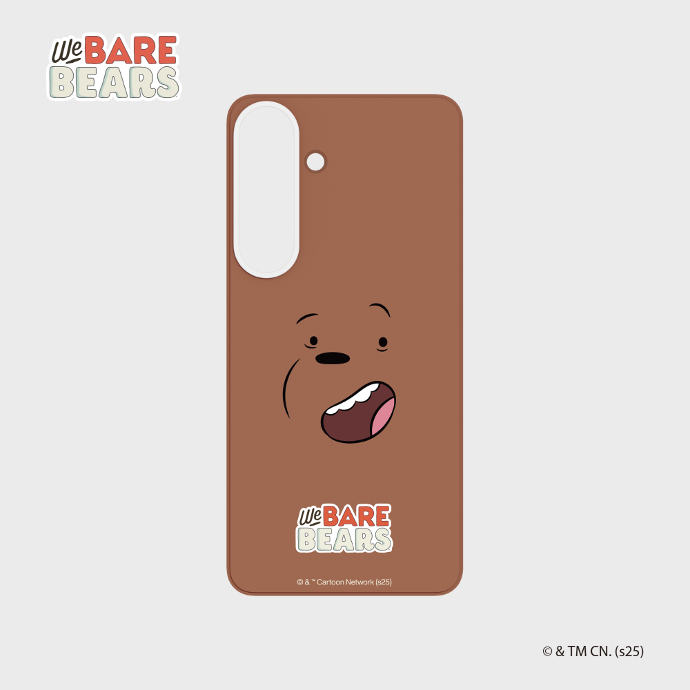 SLBS - We Bare Bears Grizzly Flip-Suit Card (Galaxy S25 Series)