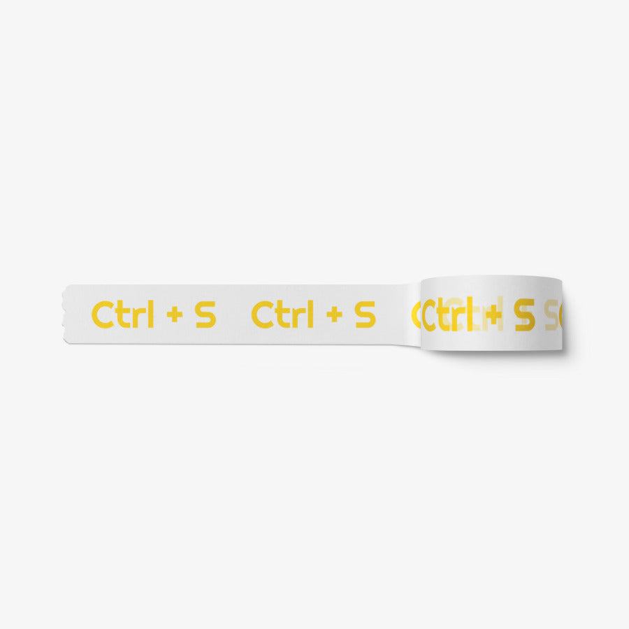 Blue Printer - Ctrl-S Masking Tape