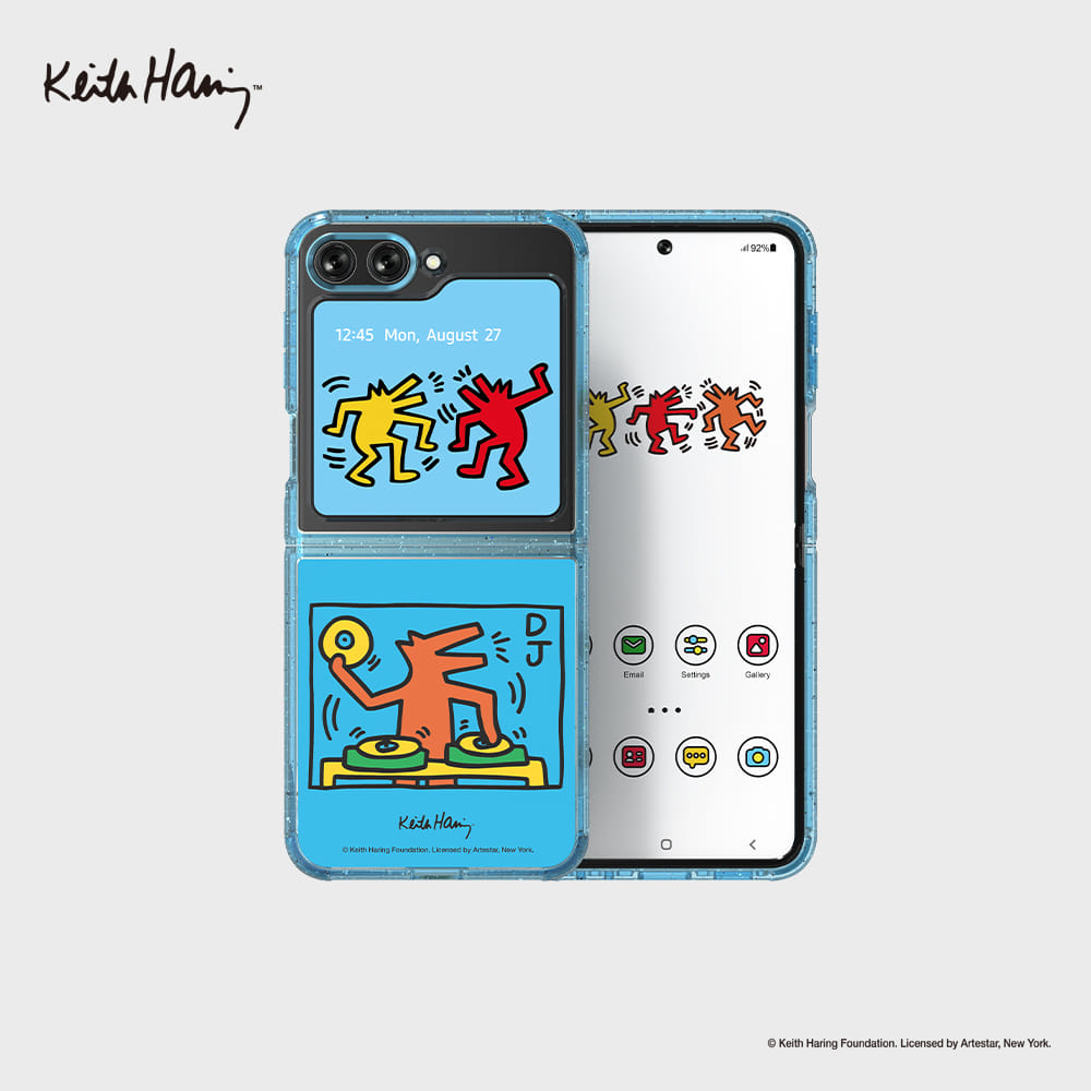 SLBS - Keith Haring Music Eco Lens Case (Galaxy Z Flip5)