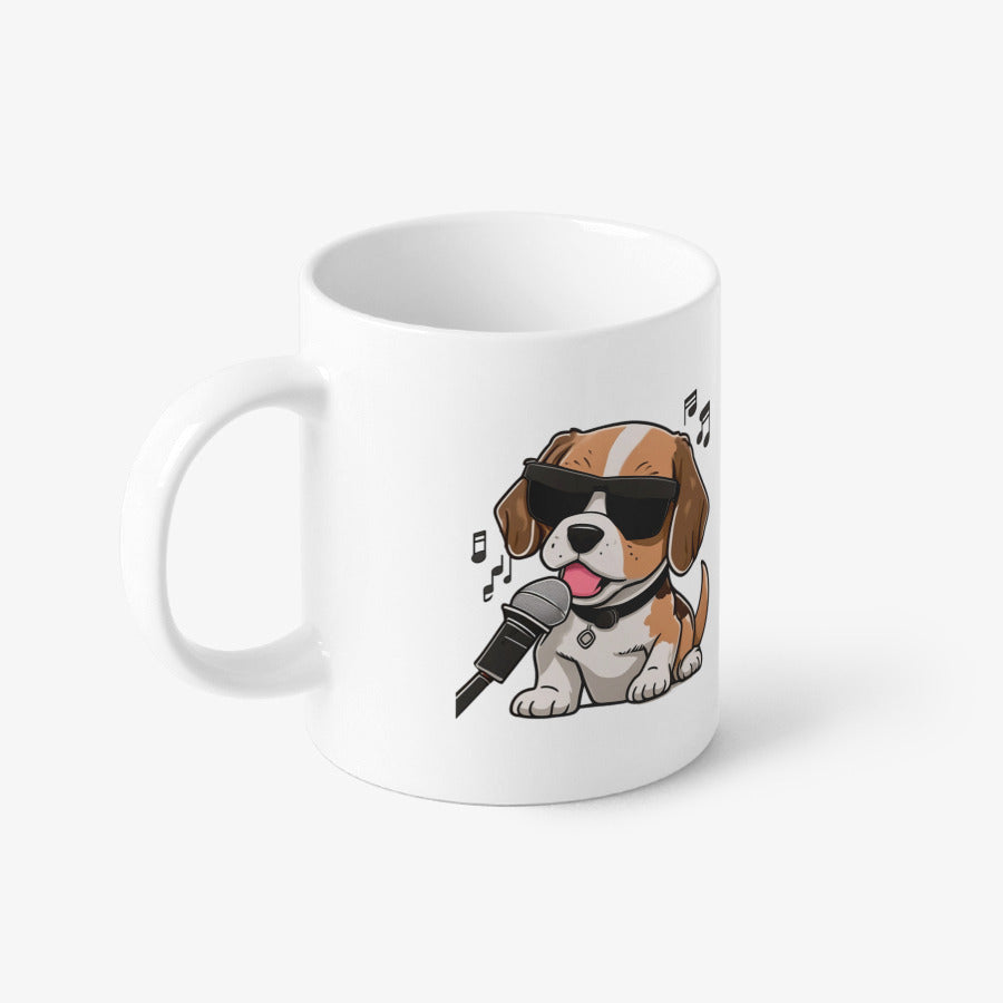 Ready to Go - Singing Beagle Mug