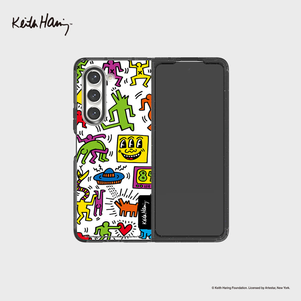 SLBS - Keith Haring Pattern Eco Lens Case (Galaxy Z Fold5)