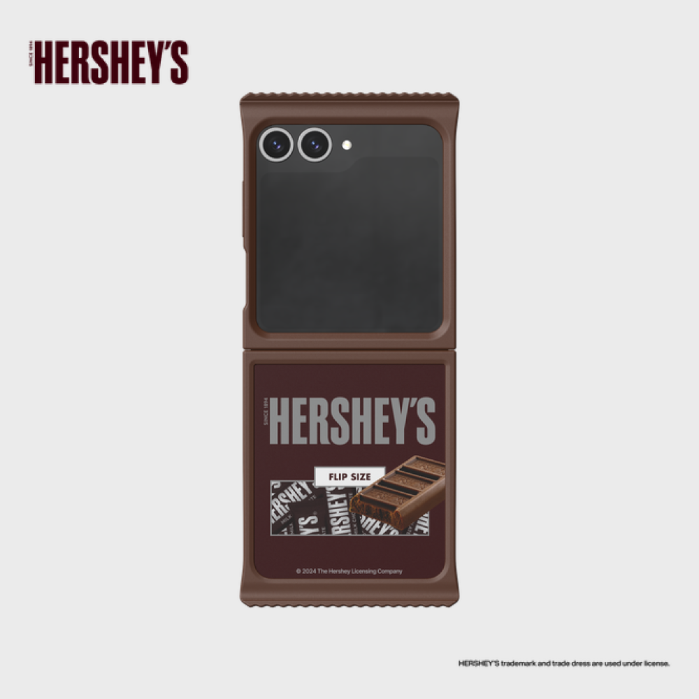 SLBS - HERSHEY'S Flip Suit Case & Plate Card (Galaxy Z Flip6)
