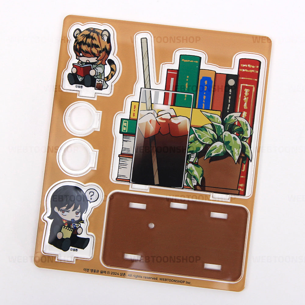 I Don't Want This Kind Of Hero - Acrylic Pen & Memo Holder