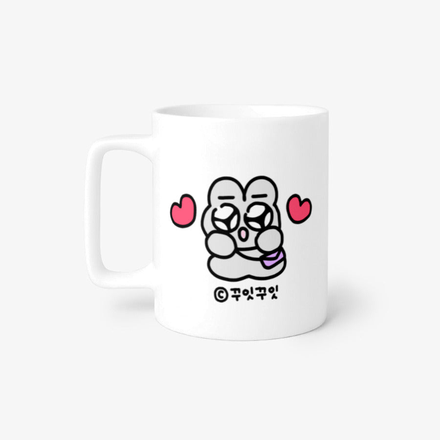 Kkuitkkuit - Bone China Classic White Mug