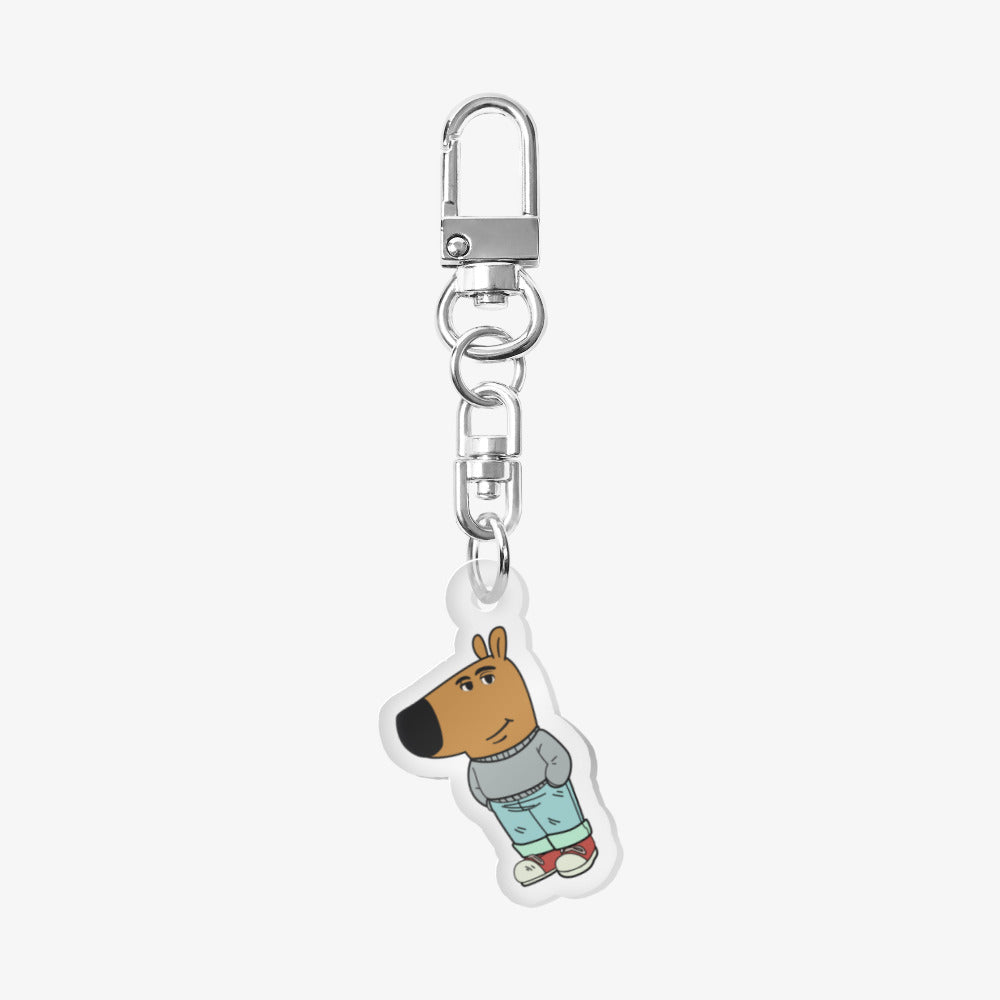 Holy World - Chill Guy Acrylic Keyring