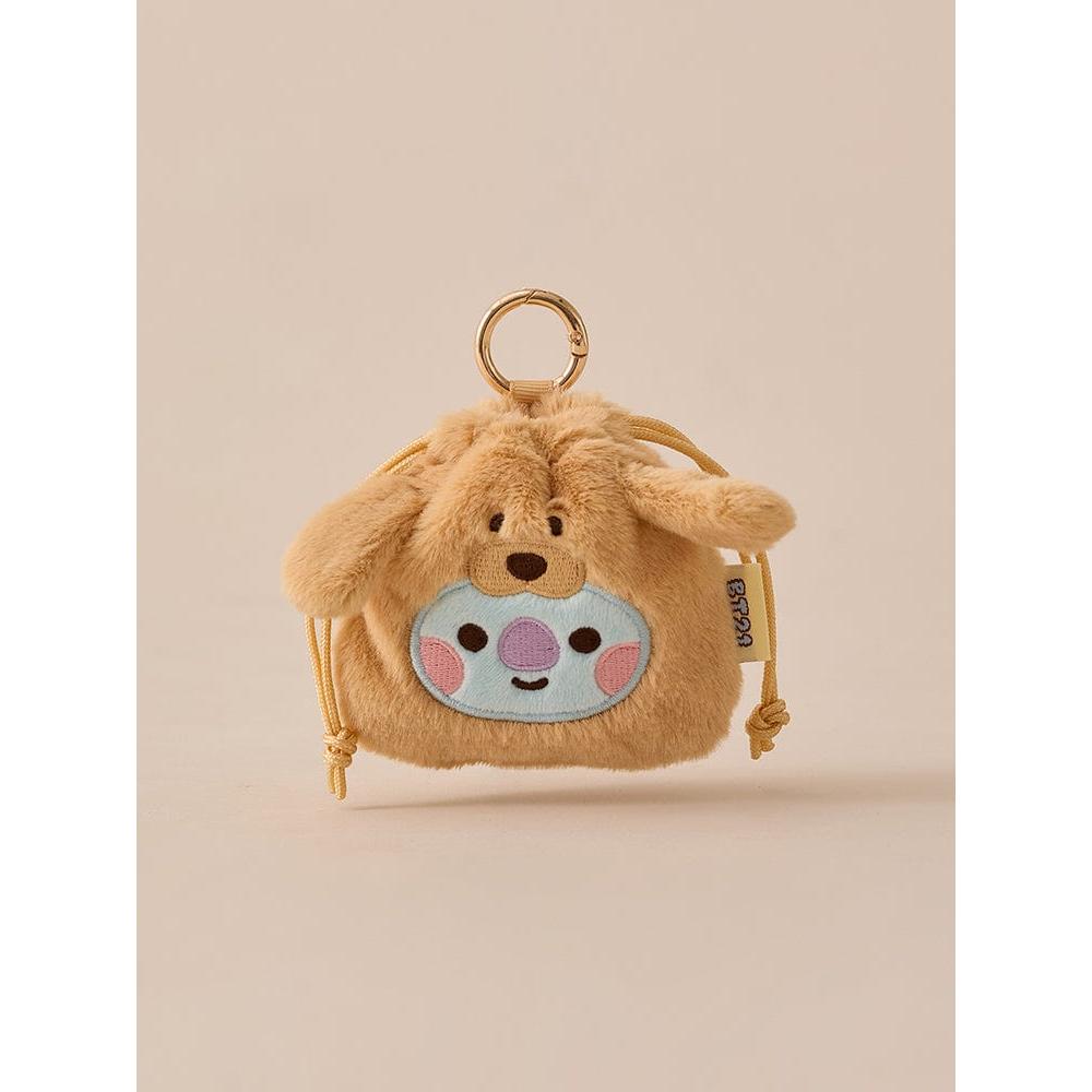 BT21 FLUFFY - Koya Baby Mini Bag Charm Pouch