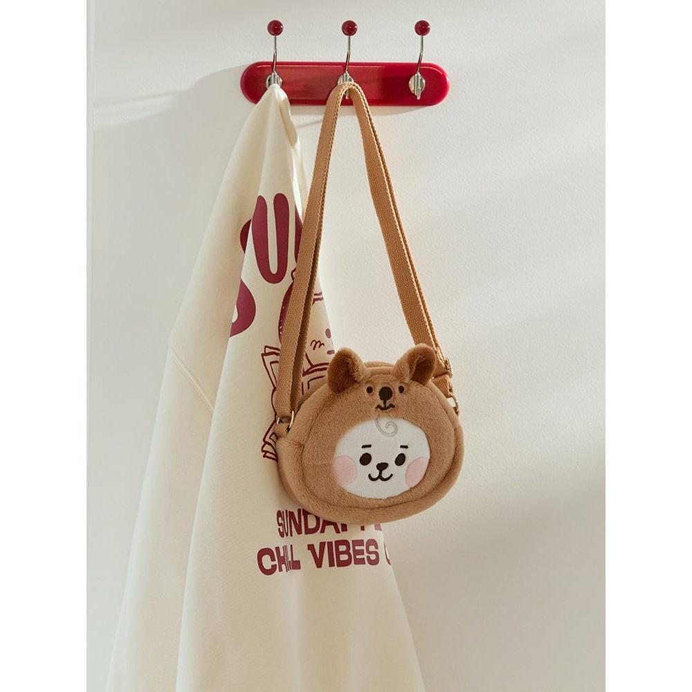 BT21 FLUFFY - RJ Baby Crossbody Bag