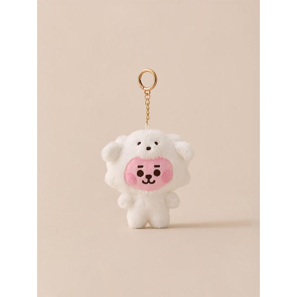 BT21 FLUFFY - Cooky Baby Plush Keyring