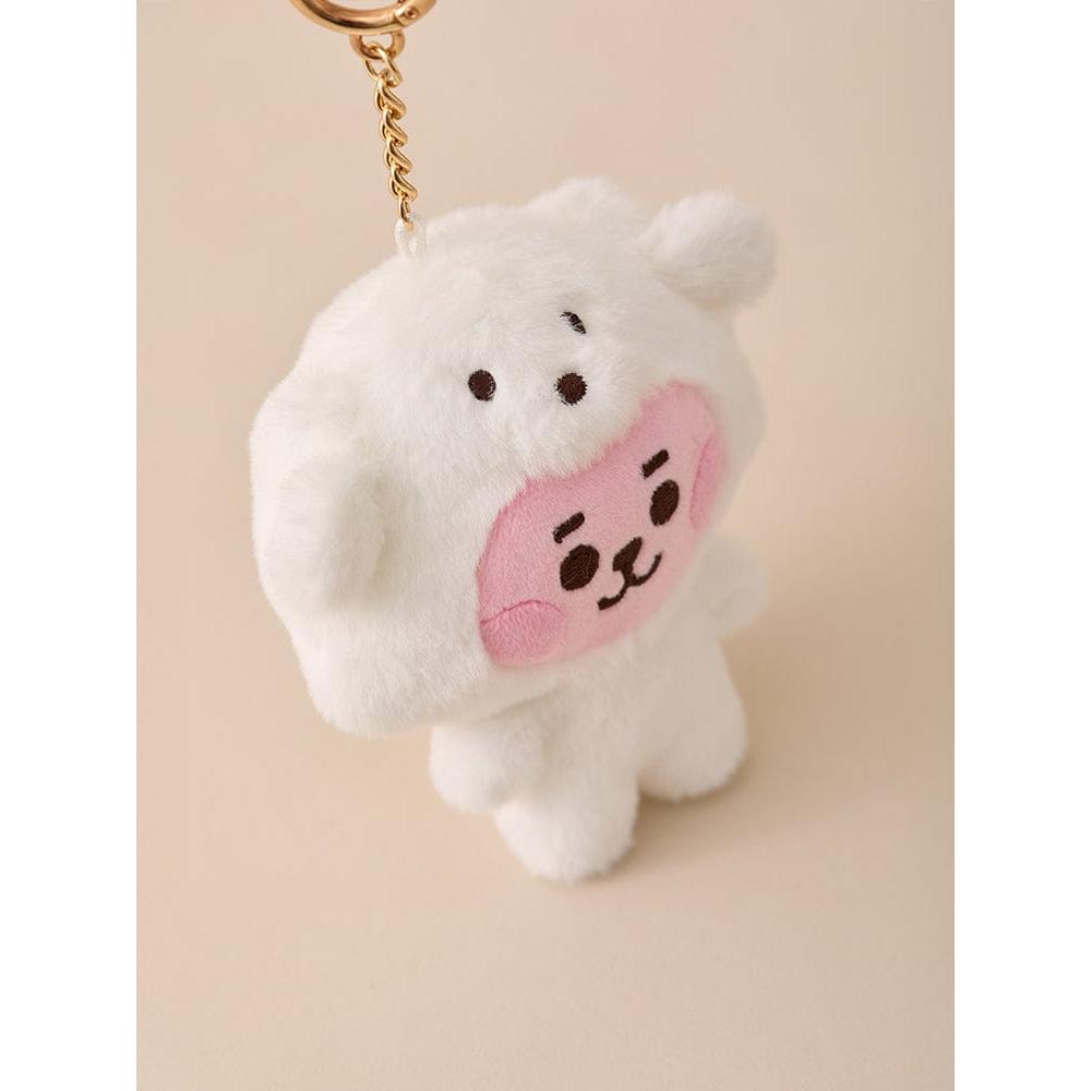 BT21 FLUFFY - Cooky Baby Plush Keyring