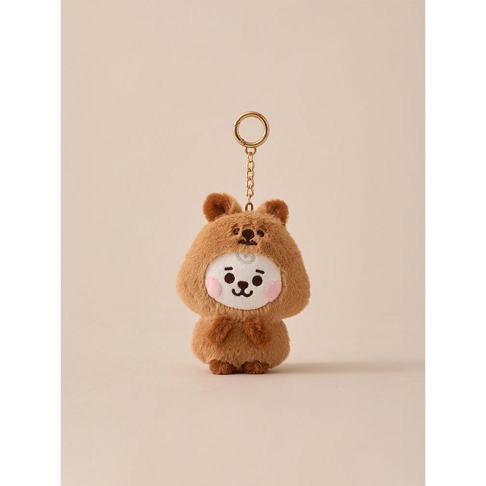 BT21 FLUFFY - RJ Baby Plush Keyring