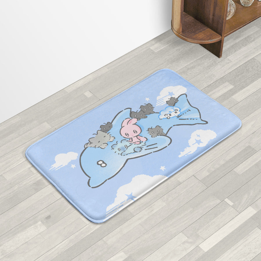 Blowing Friends - Dolphin Mat