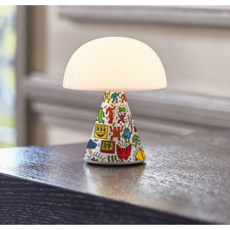 LEXON x Keith Haring - Mina M LED Mood Light Mushroom Lamp LH64KH