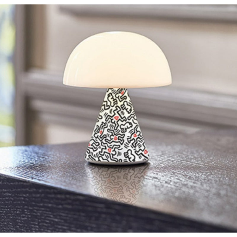 LEXON x Keith Haring - Mina M LED Mood Light Mushroom Lamp LH64KH