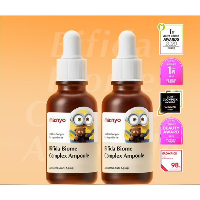 Manyo Factory x Minions - Bifida Biome Complex Ampoule 30ml Double Plan