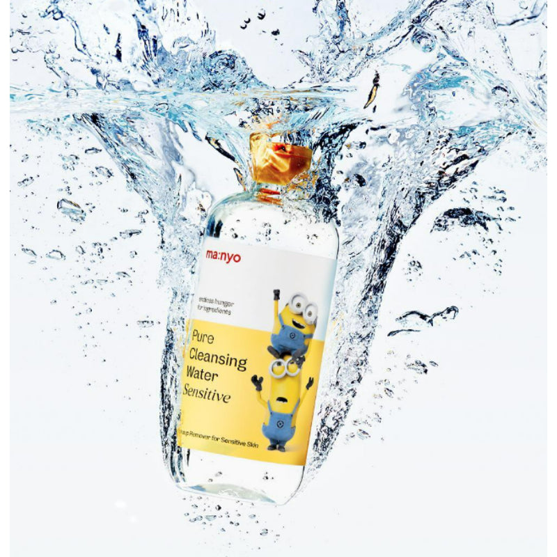 Manyo Factory x Minions - Pure Cleansing Water Sensitive 500ml Double Plan