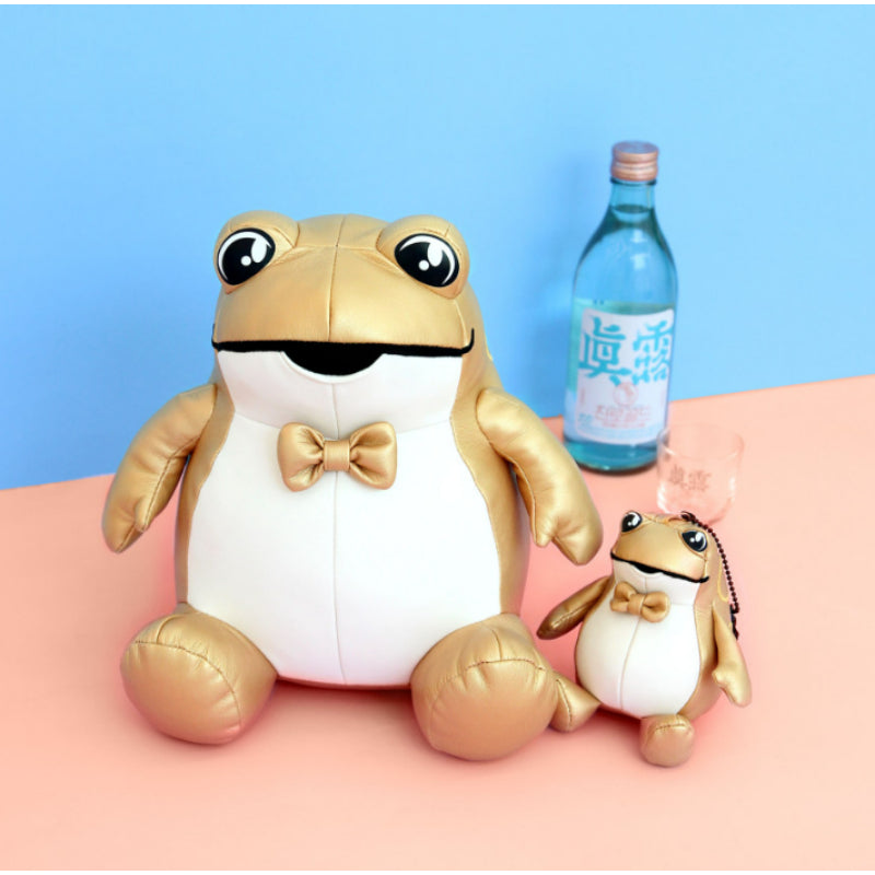 NARA HOME DECO x Hite Jinro - Gold Toad Sitting Keyring