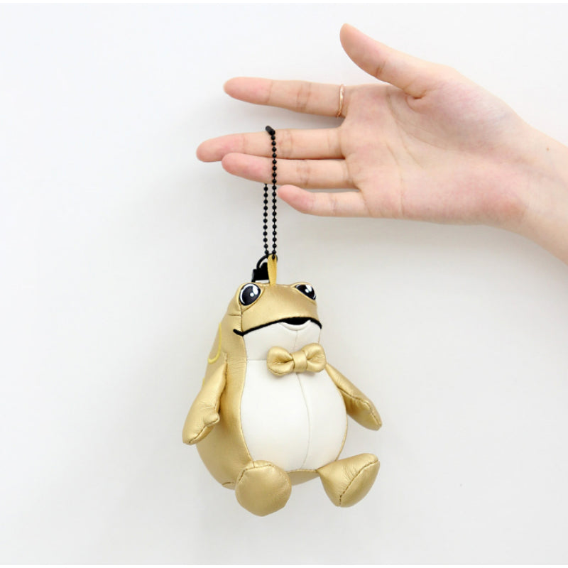 NARA HOME DECO x Hite Jinro - Gold Toad Sitting Keyring