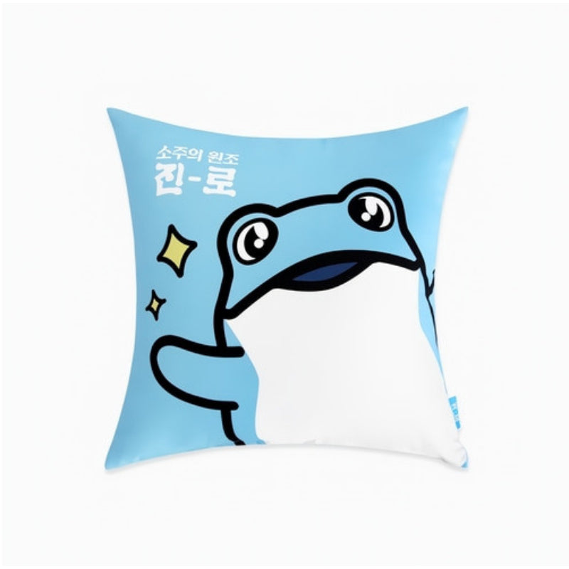 NARA HOME DECO x Hite Jinro - Jinro Toad Square Cushion