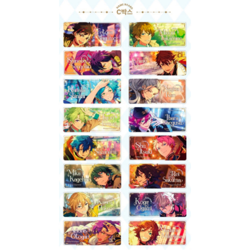 Ensemble Stars - Illustration Acrylic Nameplate Ver 2