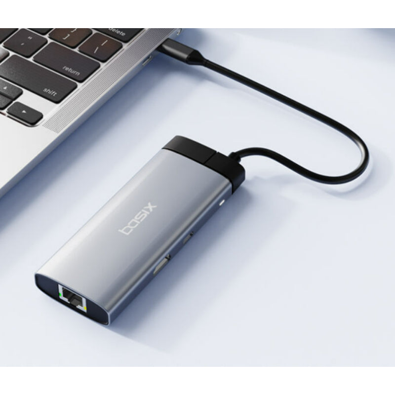 Wadiz x BASIX - 6-in-1 USB-C Multi Hub