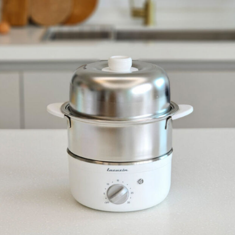 Wadiz x LACUZIN - Full Stainless Steel Food Steam Cooker