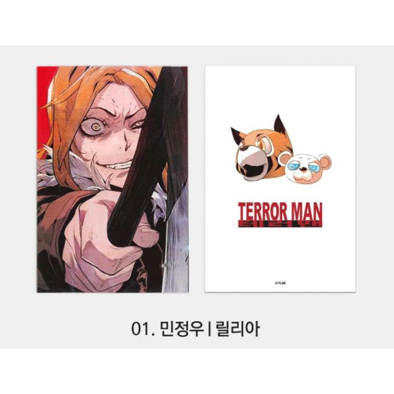 Terror Man x YLAB Store - Lenticular Card