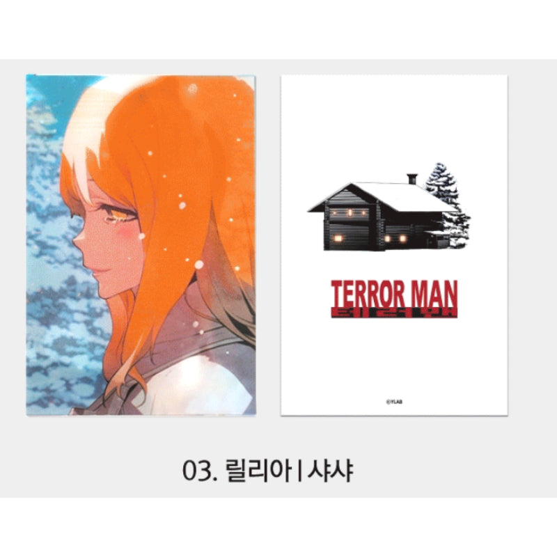 Terror Man x YLAB Store - Lenticular Card