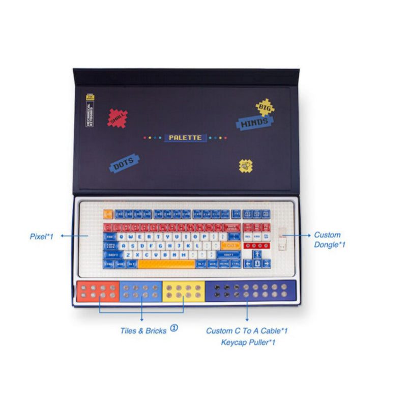 Wadiz x Blue Booth - MelGeek Pixel Keyboard