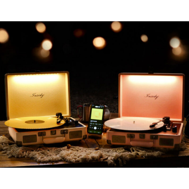 Wadiz x Insidy - Portable Wireless LED Turntable