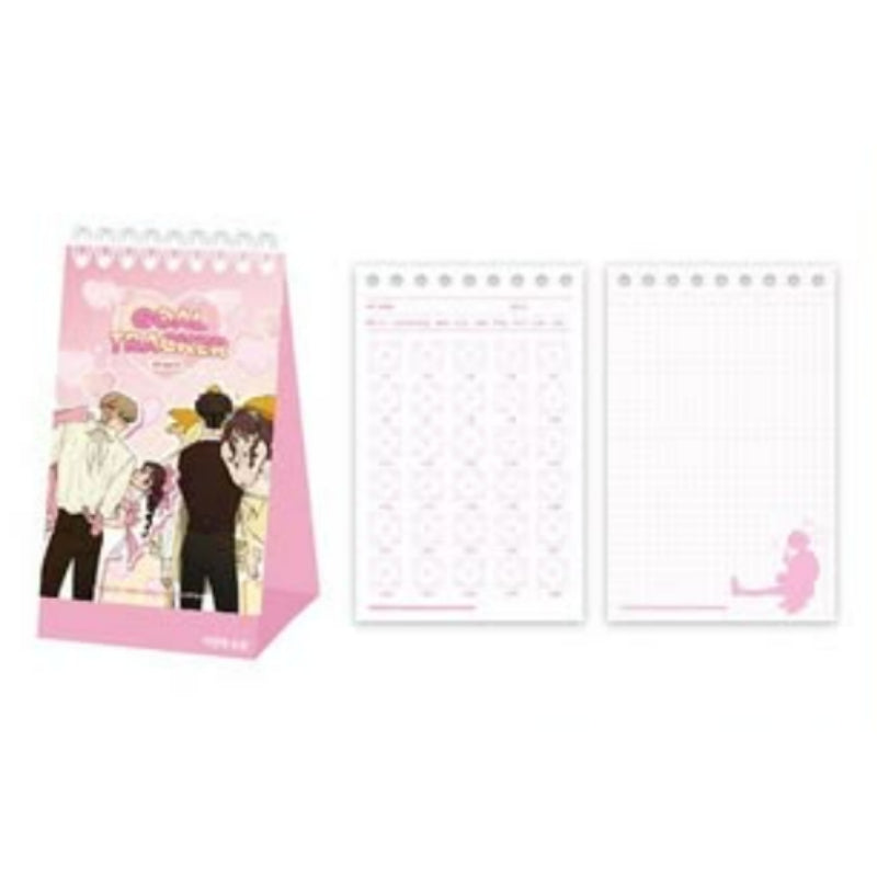 Operation: True Love Winter Holiday Pop-Up - Goal Achievement Desk Notebook