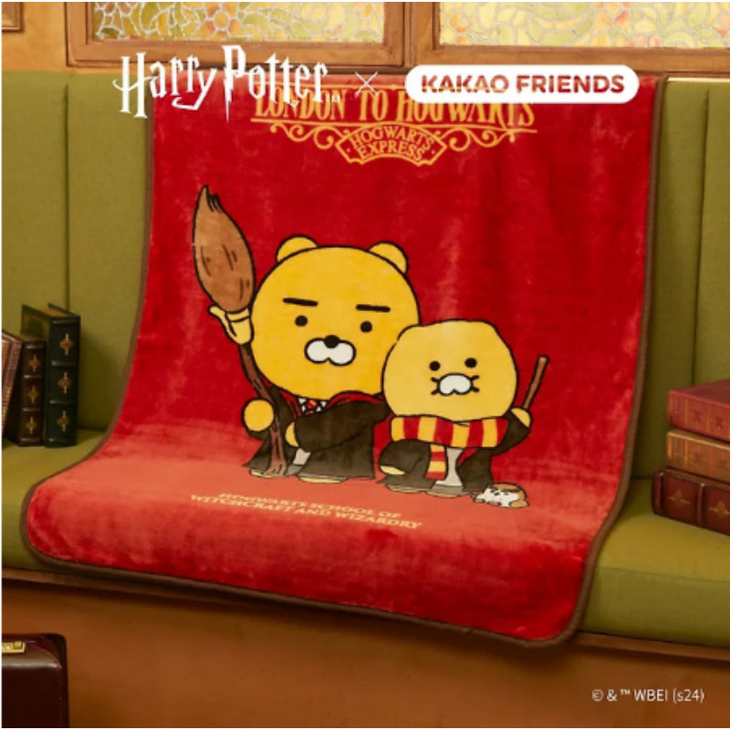 Harry Potter x Kakao Friends - Ryan & Choonsik Blanket