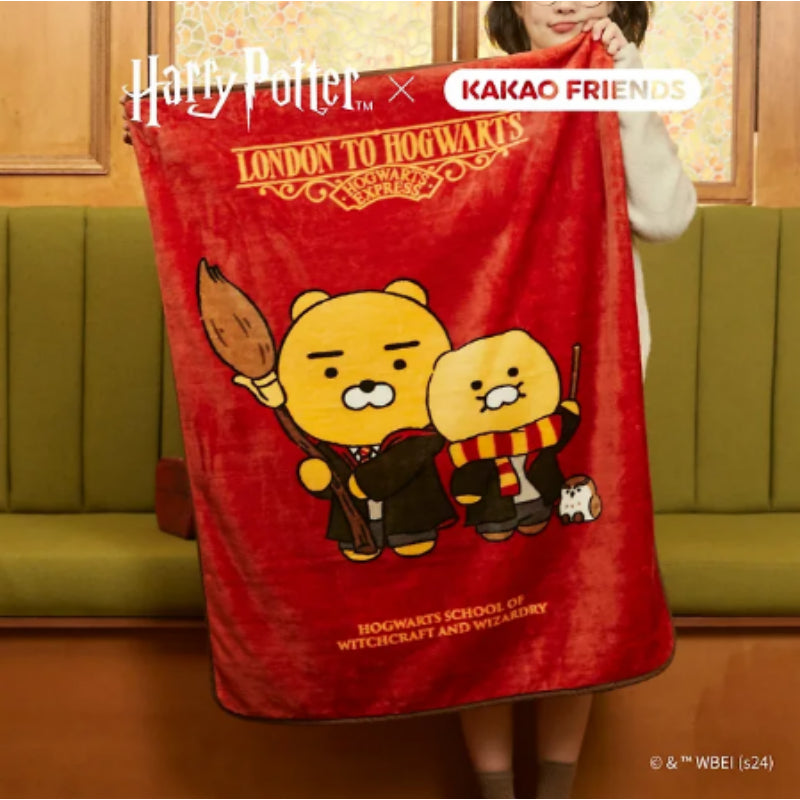 Harry Potter x Kakao Friends - Ryan & Choonsik Blanket