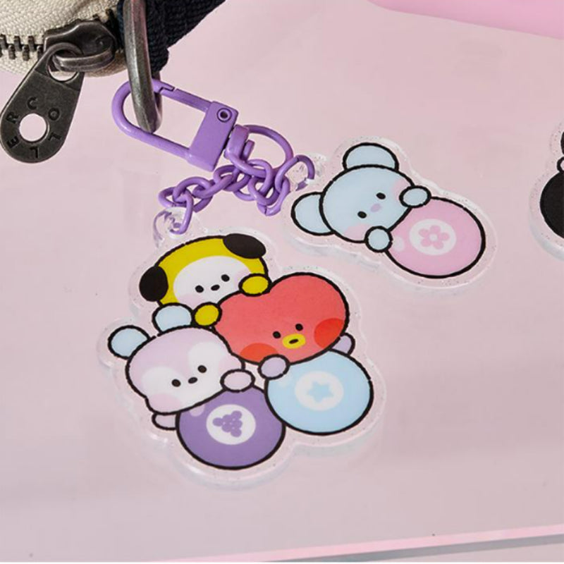 Line Friends x BT21 - Minini Lucky Gacha Acrylic Keyring