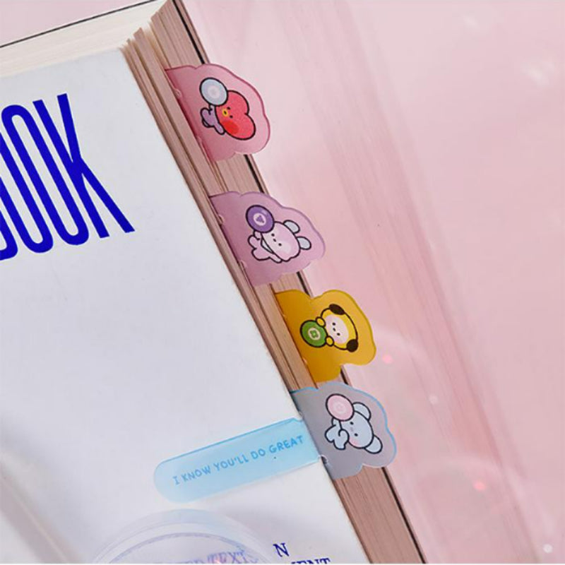 Line Friends x BT21 - Minini Lucky Gacha Book Clip Set