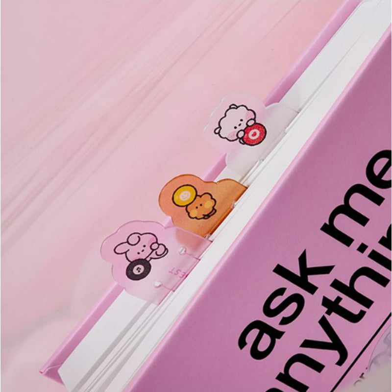 Line Friends x BT21 - Minini Lucky Gacha Book Clip Set