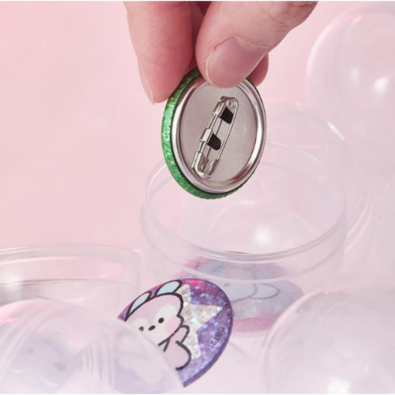 Line Friends x BT21 - Minini Lucky Gacha Mini Can Badge Set