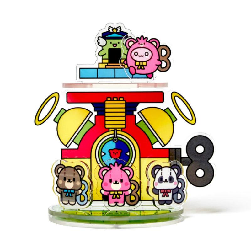 Maplestory - Pink Bean and Friends Rotating Acrylic Stand