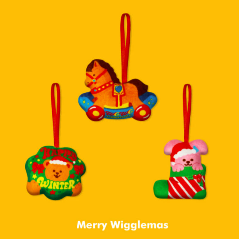 Wiggle Wiggle - Ornament 3P Set