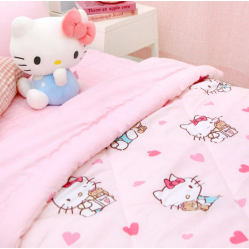 NARA HOME DECO X Sanrio - Hello Kitty Quilt Heart Up