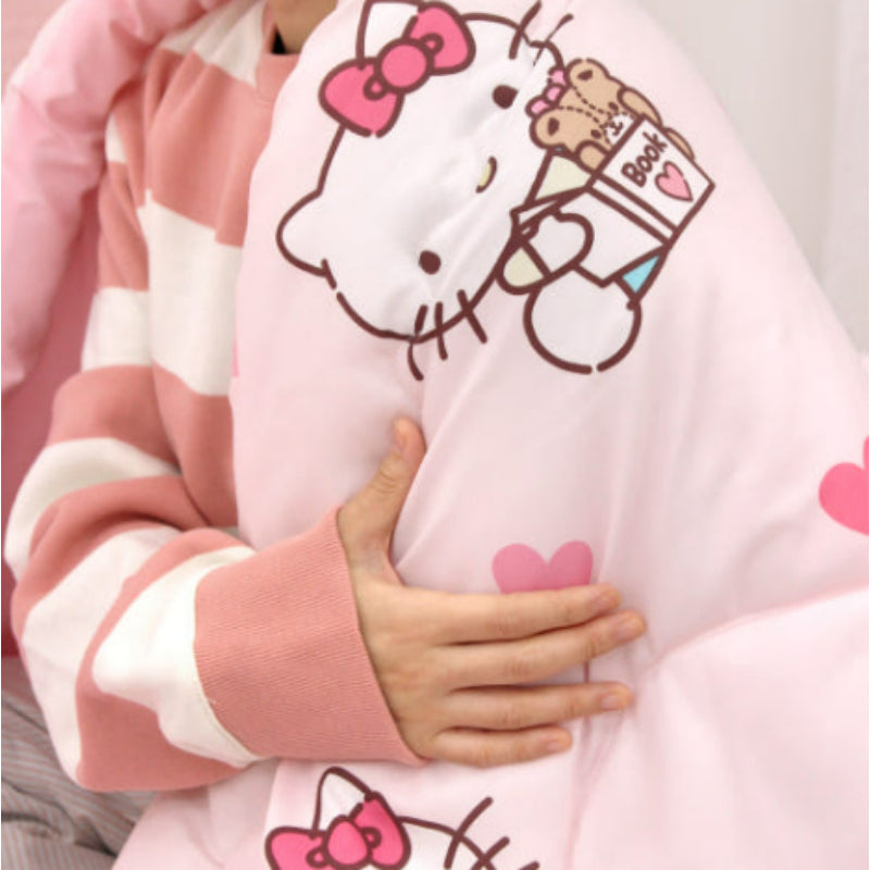 NARA HOME DECO X Sanrio - Hello Kitty Quilt Heart Up