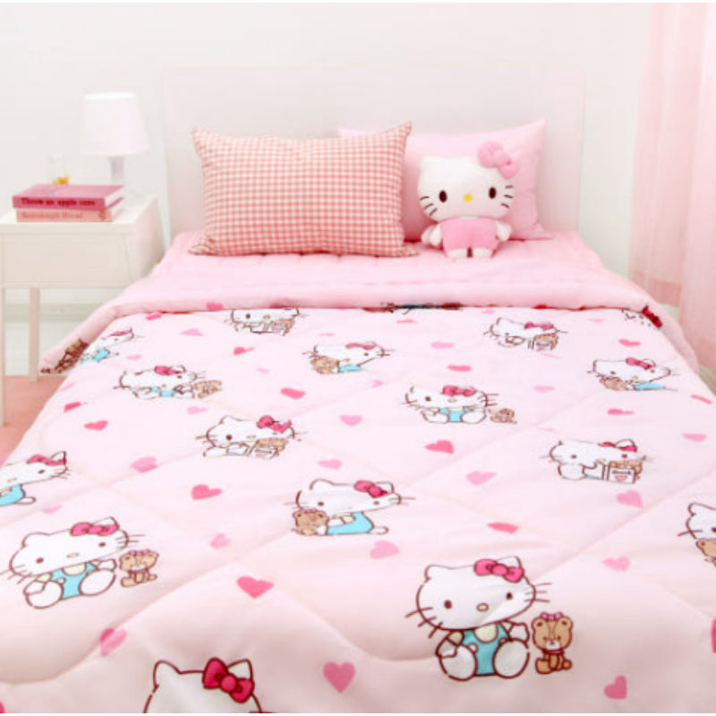 NARA HOME DECO X Sanrio - Hello Kitty Quilt Heart Up