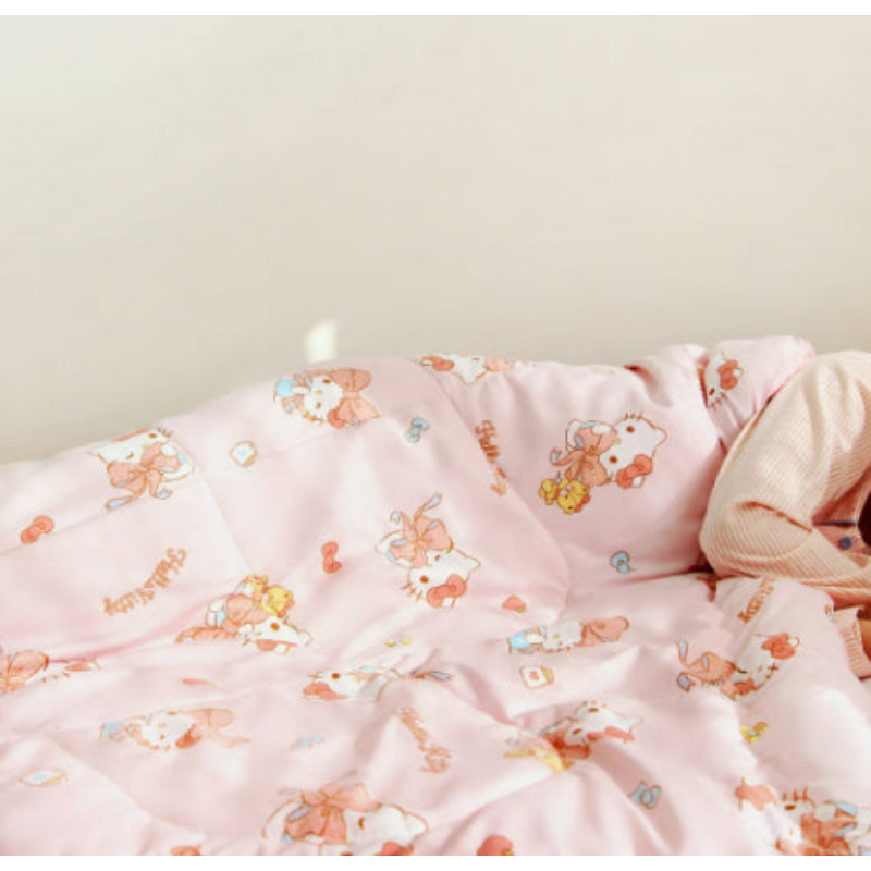 NARA HOME DECO X Sanrio - New Ribbon Hello Kitty Blanket